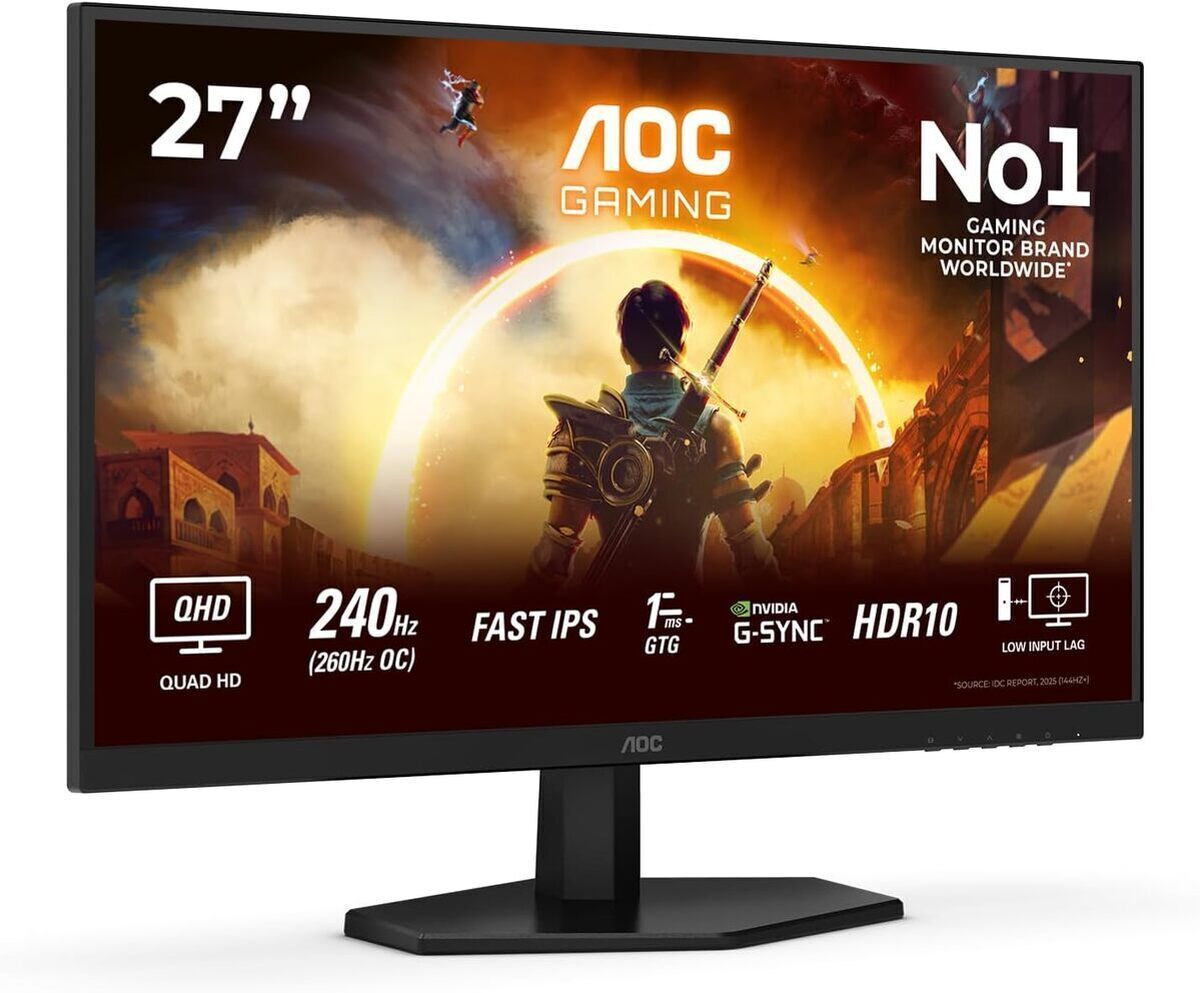 Test du moniteur AOC Q27G42ZE : performance ultime en 260Hz