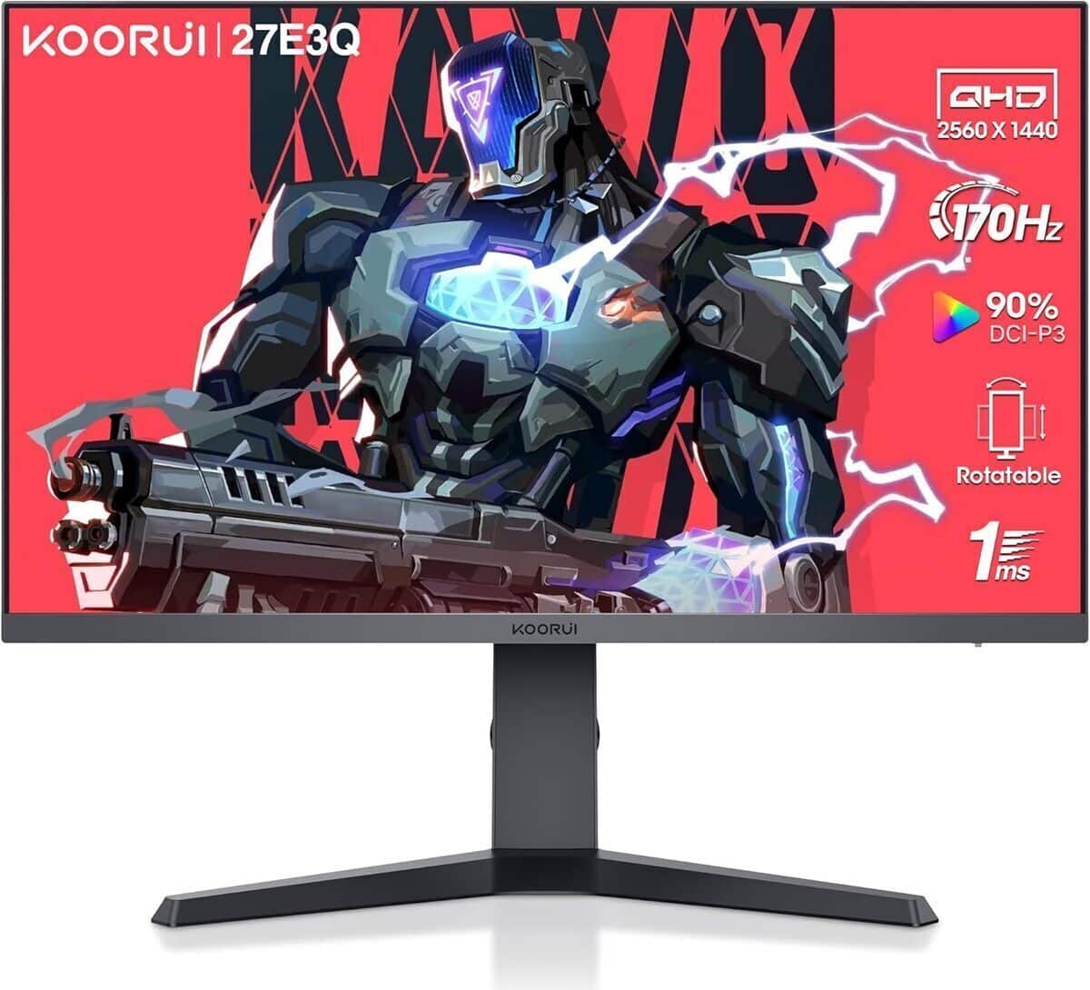 Test : écran gamer KOORUI G2722P 27 pouces, 200Hz