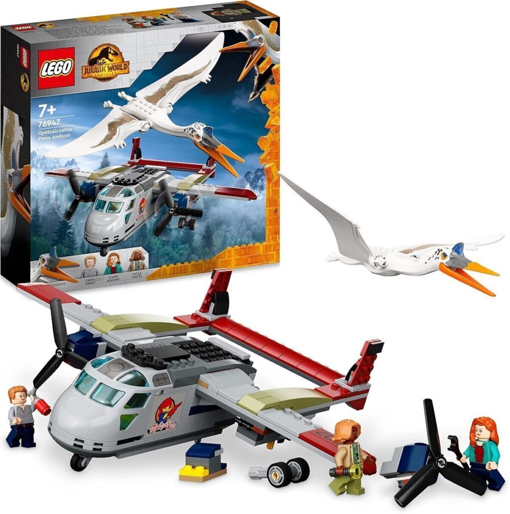 Test : lego 76947 l'embuscade en avion du quetzalcoatlus de jurassic world