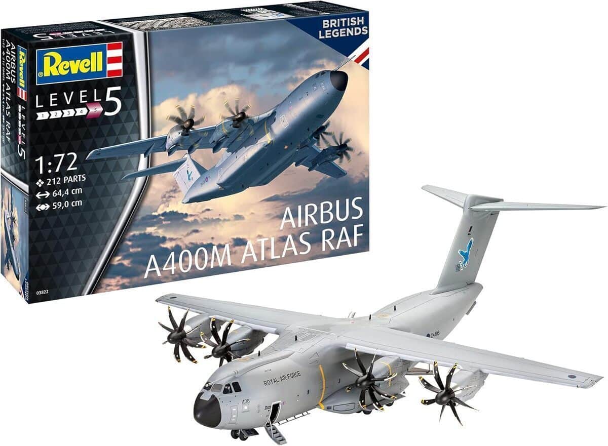 Test : maquette Revell Airbus A400M Atlas RAF