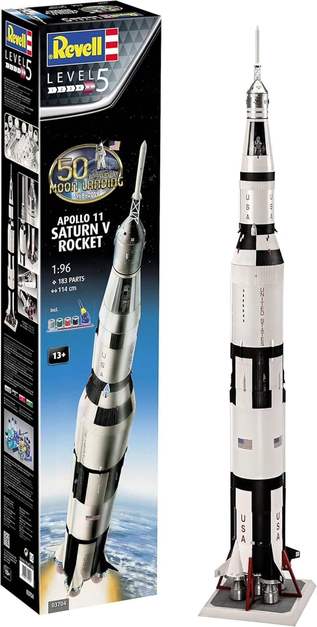 Test : maquette Revell Apollo 11 Saturne V