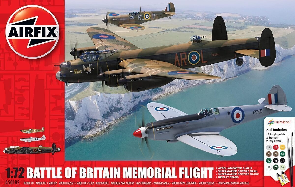 Test : maquettes d'avions Airfix Battle of Britain A50182