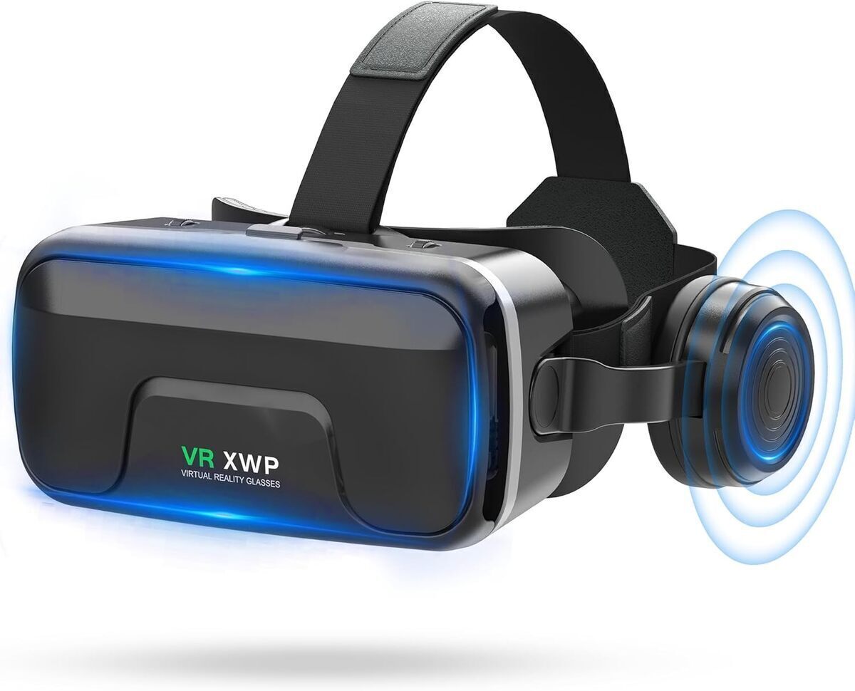 Test : xWP casque VR 3D avec écouteurs et lentilles HD anti-bleu