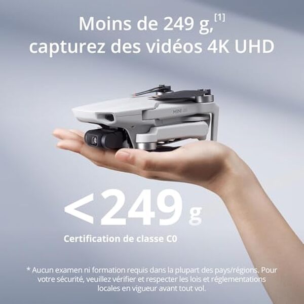 Découvrez notre test complet du DJI Mini 4K : performances, autonomie, qualité vidéo 4K et facilité d'utilisation du drone léger idéal pour les débutants et passionnés.