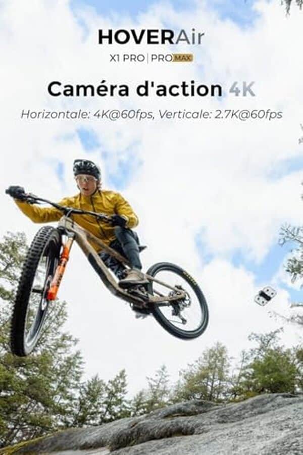 Découvrez notre test complet du drone HOVERAir X1 Pro avec sa caméra 4K, sa portée impressionnante et ses performances de vol. Avis détaillé et caractéristiques techniques.