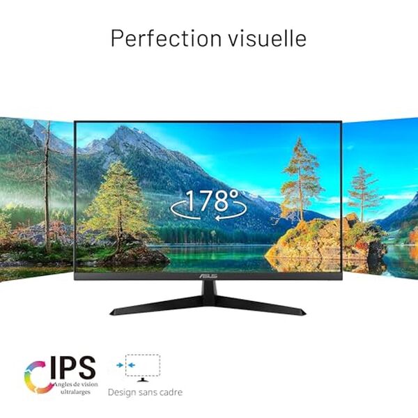 Découvrez notre test détaillé du moniteur ASUS VY249HGR : performances, qualité d'affichage et confort visuel pour gaming et travail.