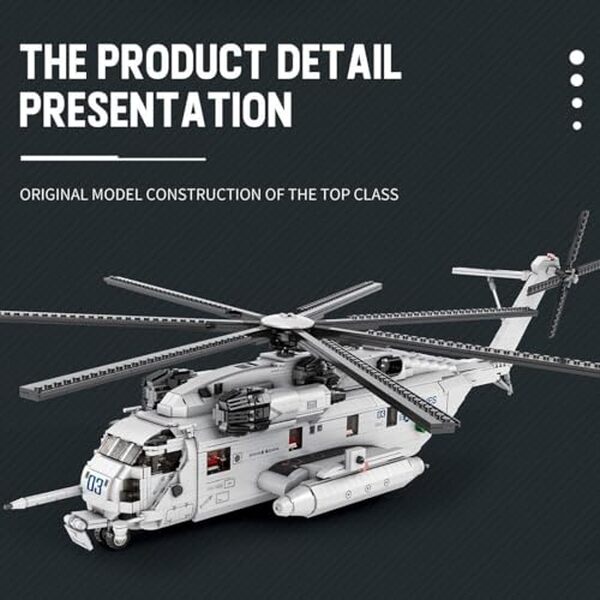 Découvrez le test complet du set de construction CH-53E Super Stallion : 2192 pièces, détails impressionnants et expérience de montage d'un hélicoptère militaire légendaire.