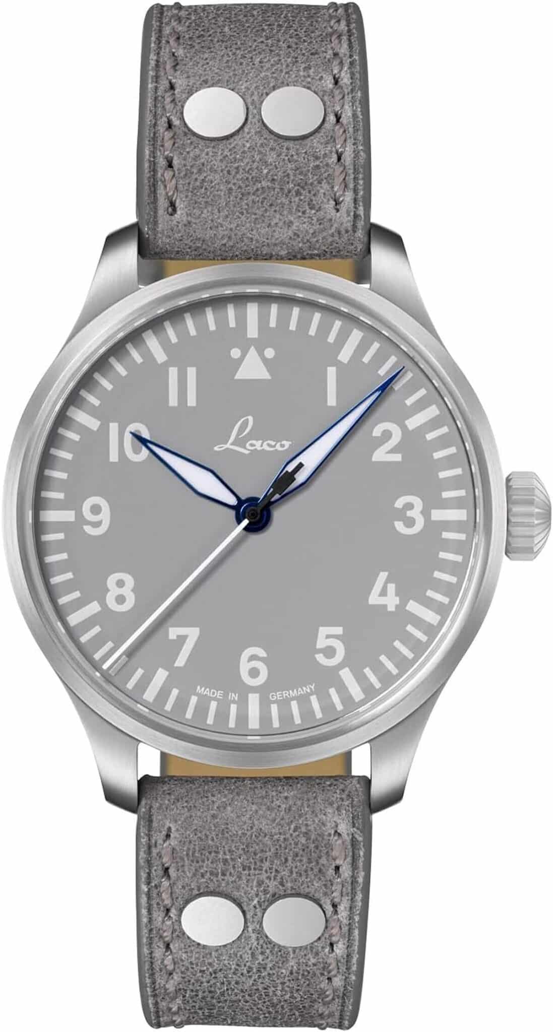 Avis sur la Laco Basis Augsburg : montre aviateur élégante en acier inoxydable
