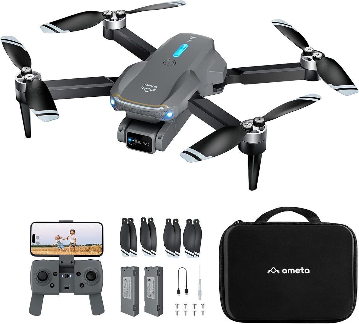 Test : ameta S20 Lite, mini drone 4K UHD performant