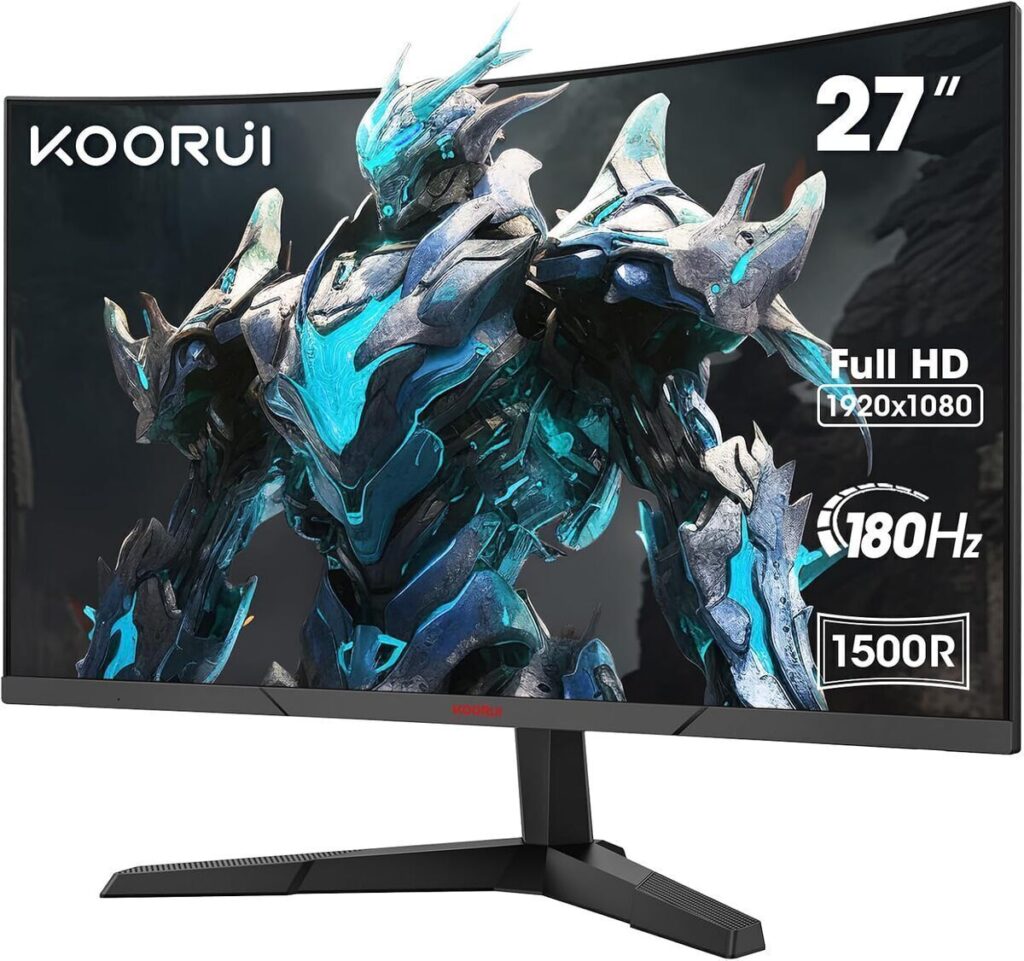 Test de l'écran gamer Koorui 27'' : incurvé et performant