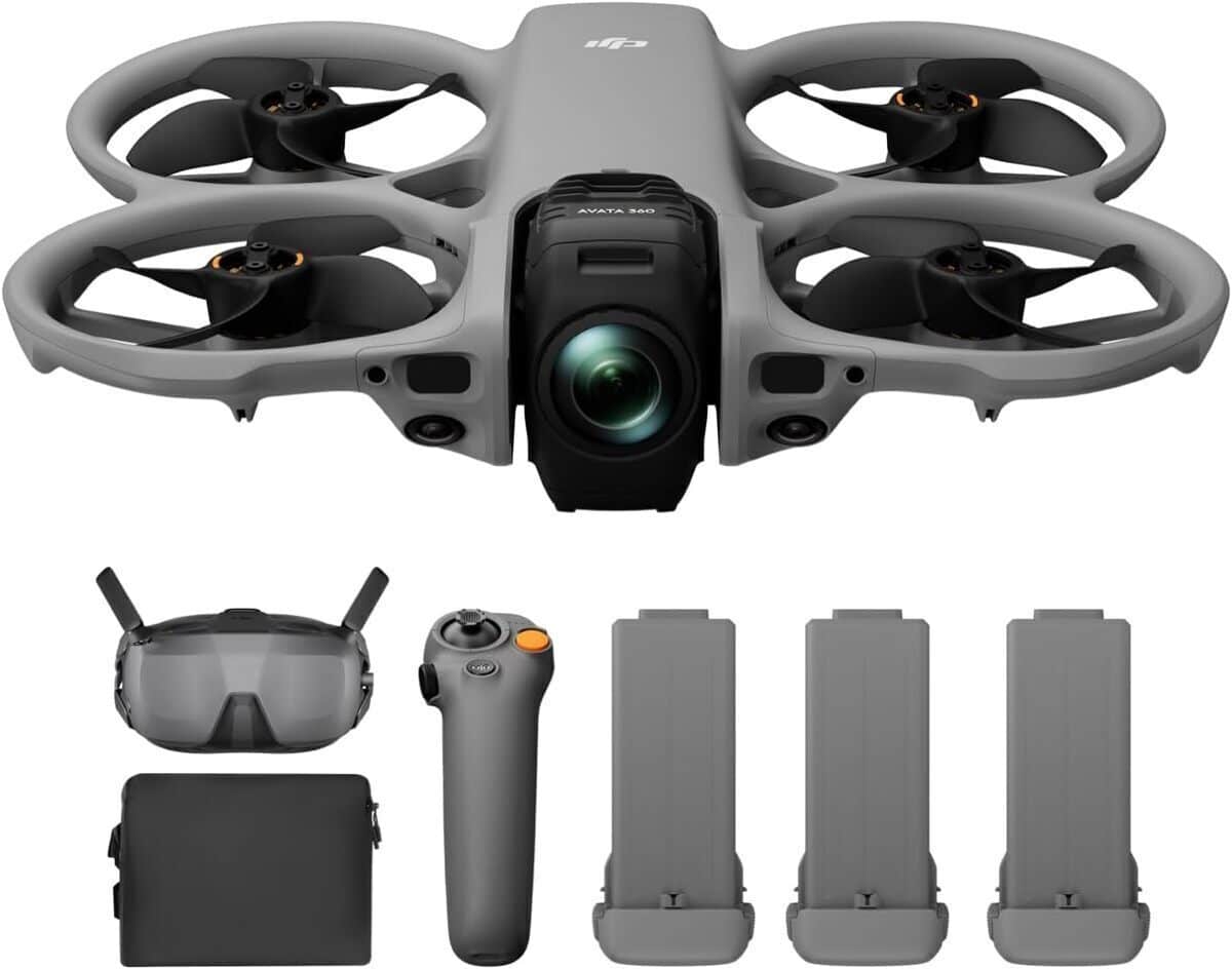 Test du DJI Avata 360 bundle : immersion totale en 8K