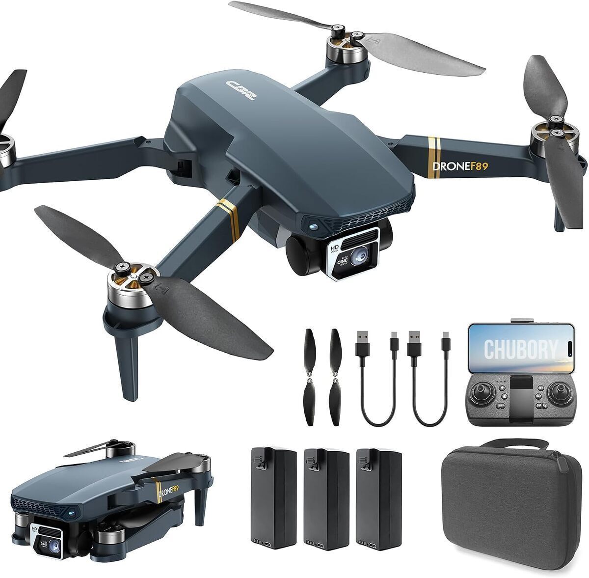 Test du drone pliable 4K UHD : autonomie de 84 min et portée 800 m