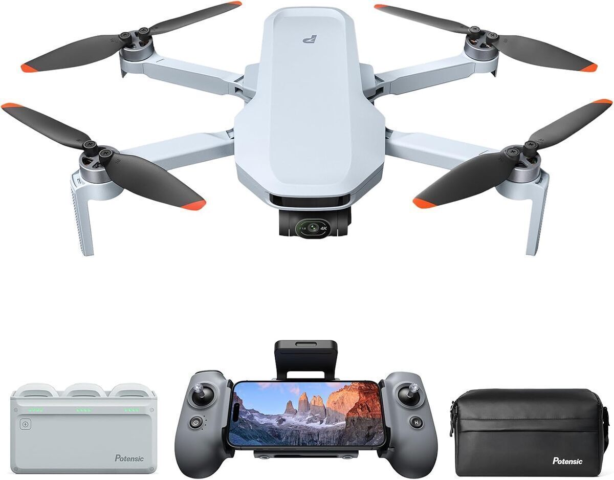 Test du drone Potensic ATOM 2 : caméra 8K et vidéo 4K HDR