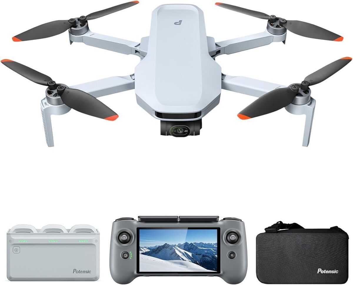 Test du potensic ATOM 2 : drone caméra 4K ultra léger