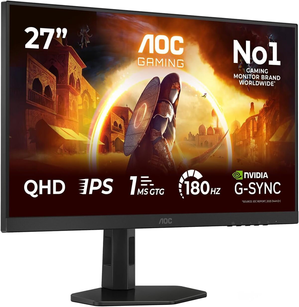 Test : moniteur AOC Q27G4XD, performance ultime en 180Hz