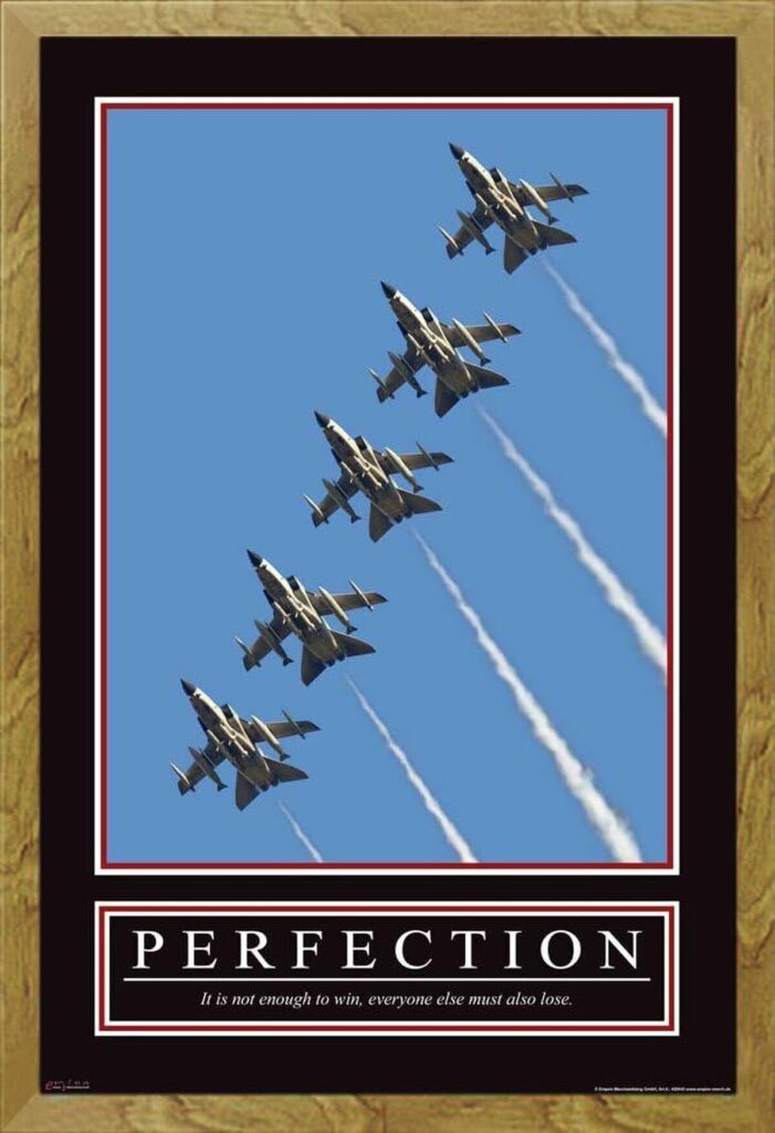 Test : poster Perfection-jet avion de chasse Empire MAXI 61 x 91, 5 cm