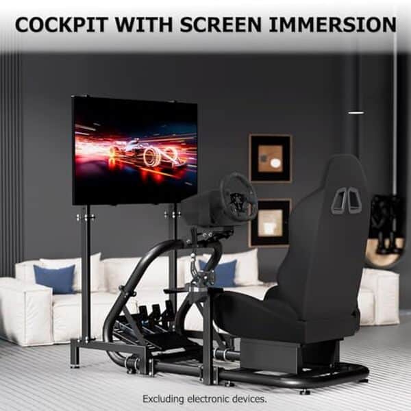 Découvrez notre test détaillé du cockpit Supllueer Racing Sim avec siège ergonomique : confort, performance et avis d'expert pour les simulateurs.