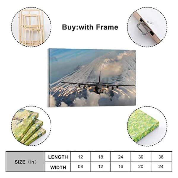 Découvrez notre avis détaillé sur le poster avion de chasse AC-130 JUNNA 60 x 90 cm : qualité, design et conseils pour décorer votre intérieur avec style. 