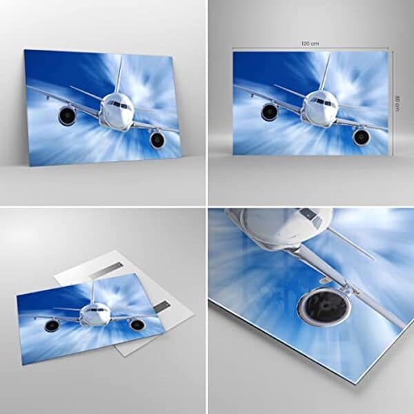 Découvrez notre avis détaillé sur le cadre deco aviation 120x80 cm en verre: qualité, design et avantages pour votre intérieur.