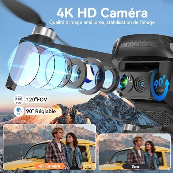 Découvrez notre test détaillé du drone HYTOBP H867 avec caméra 4K et moteur sans balais. Performances, avantages et inconvénients de ce modèle haut de gamme.
