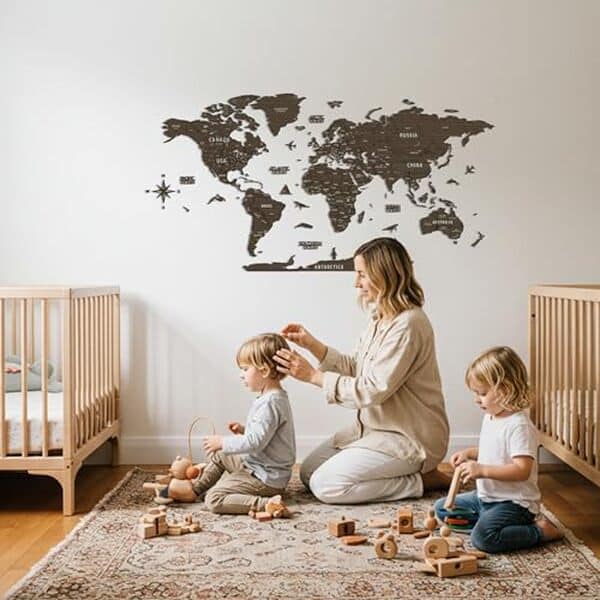 Découvrez notre avis détaillé sur la carte du monde murale Colorful Worlds en bois 3D : qualité, design et avantages de ce bijou décoratif pour votre intérieur.
