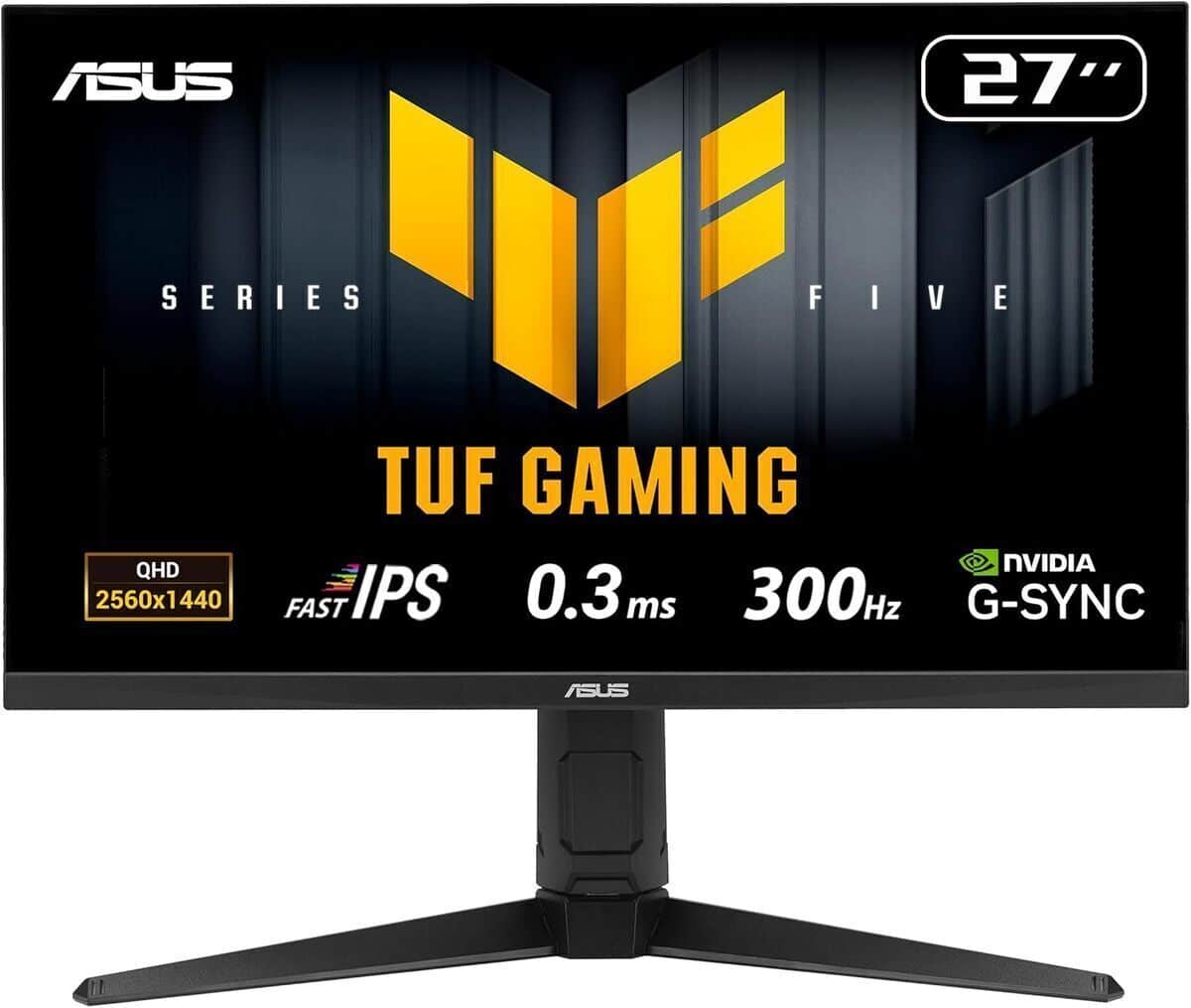 Test : aSUS TUF VG27AQML5A, moniteur gaming 300Hz