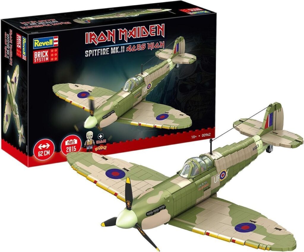 Test de la maquette Revell Iron Maiden Spitfire MK.II : plus de 2500 pièces à assembler