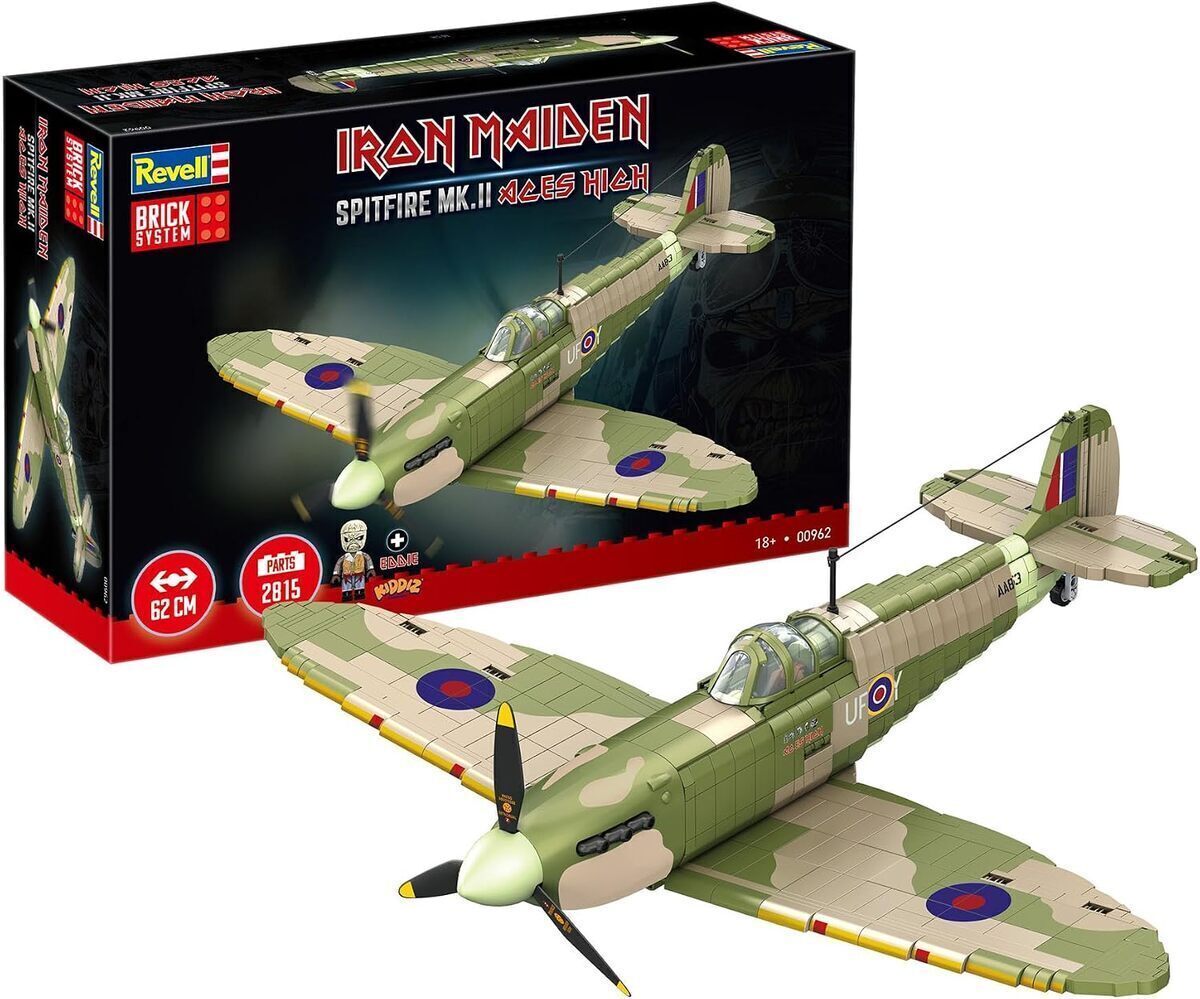 Test de la maquette Revell Iron Maiden Spitfire MK.II : plus de 2500 pièces à assembler