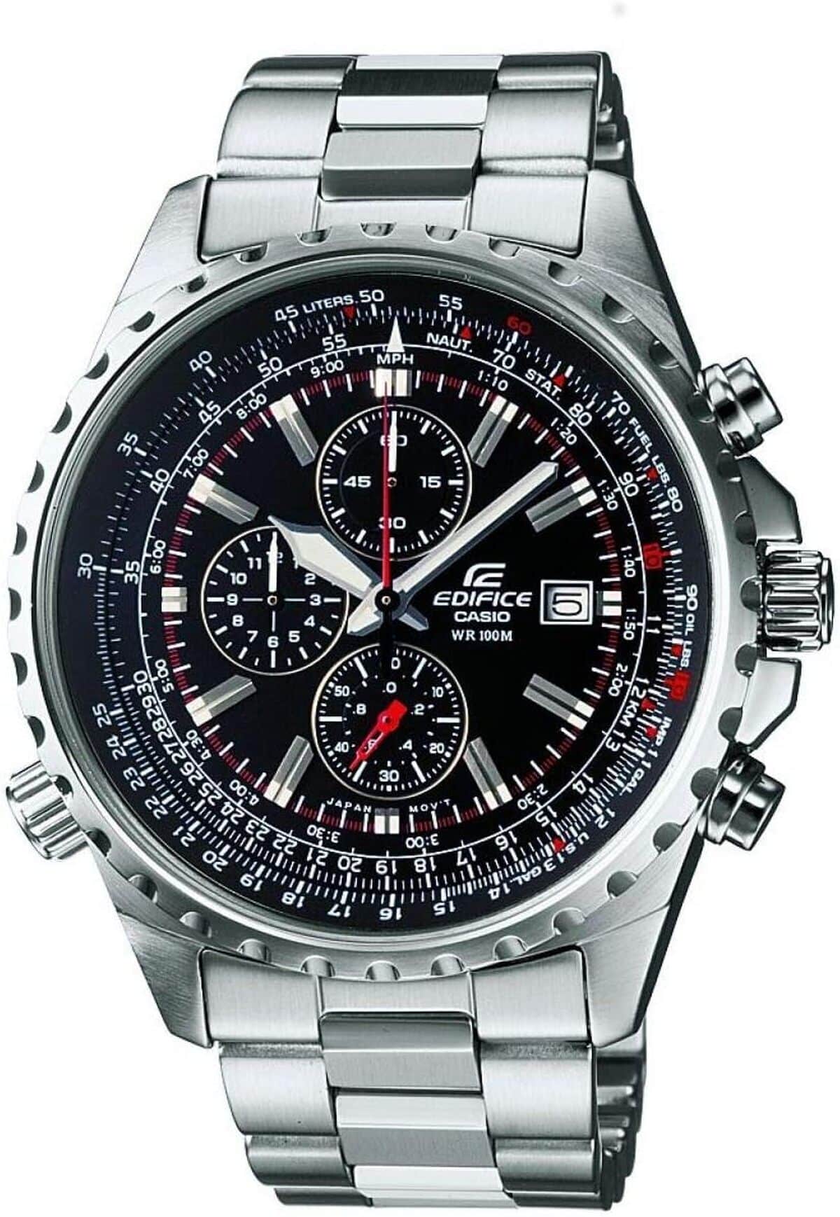 Test de la montre Casio EF-527D-1AVEF : précision et style en acier