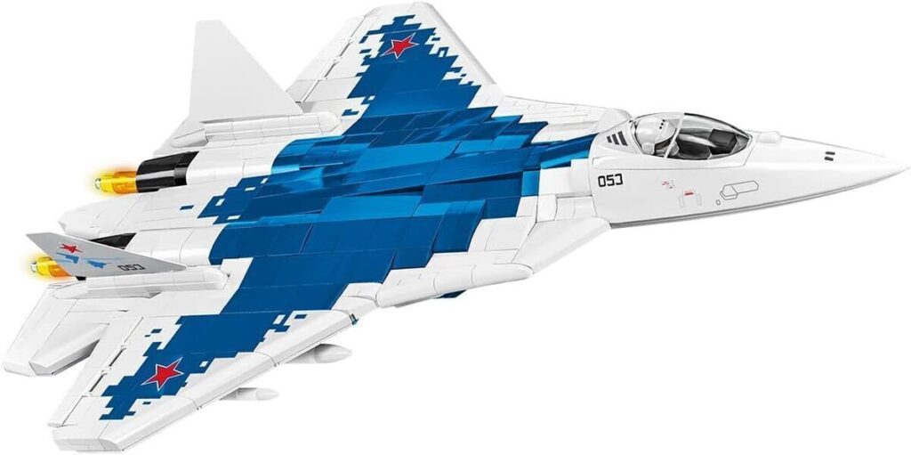 Test de l'avion Felon SU-57 COBI : un must pour les passionnés de modélisme