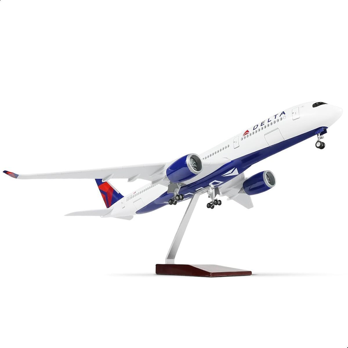 Test du modèle d'avion QIYUMOKE A350 delta 1/144
