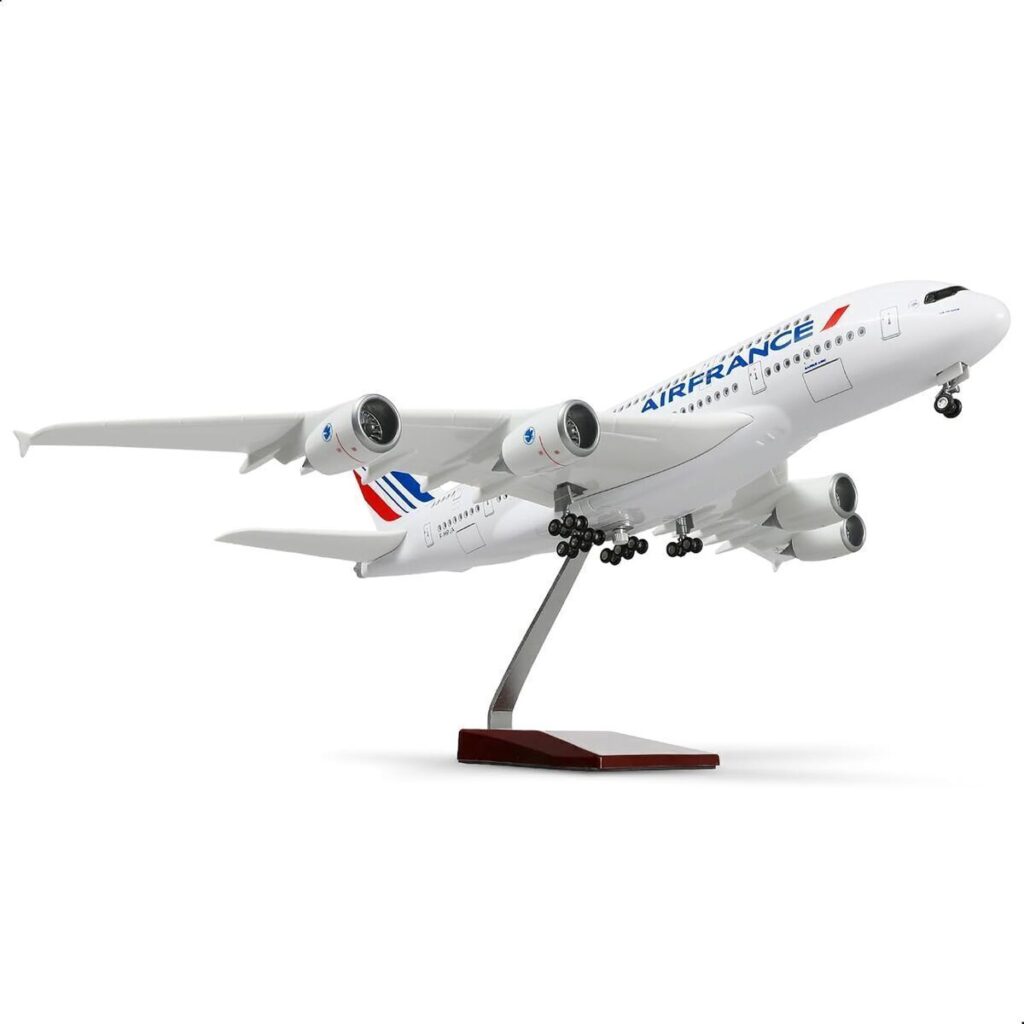 Test du modèle réduit A380 18 pouces QIYUMOKE