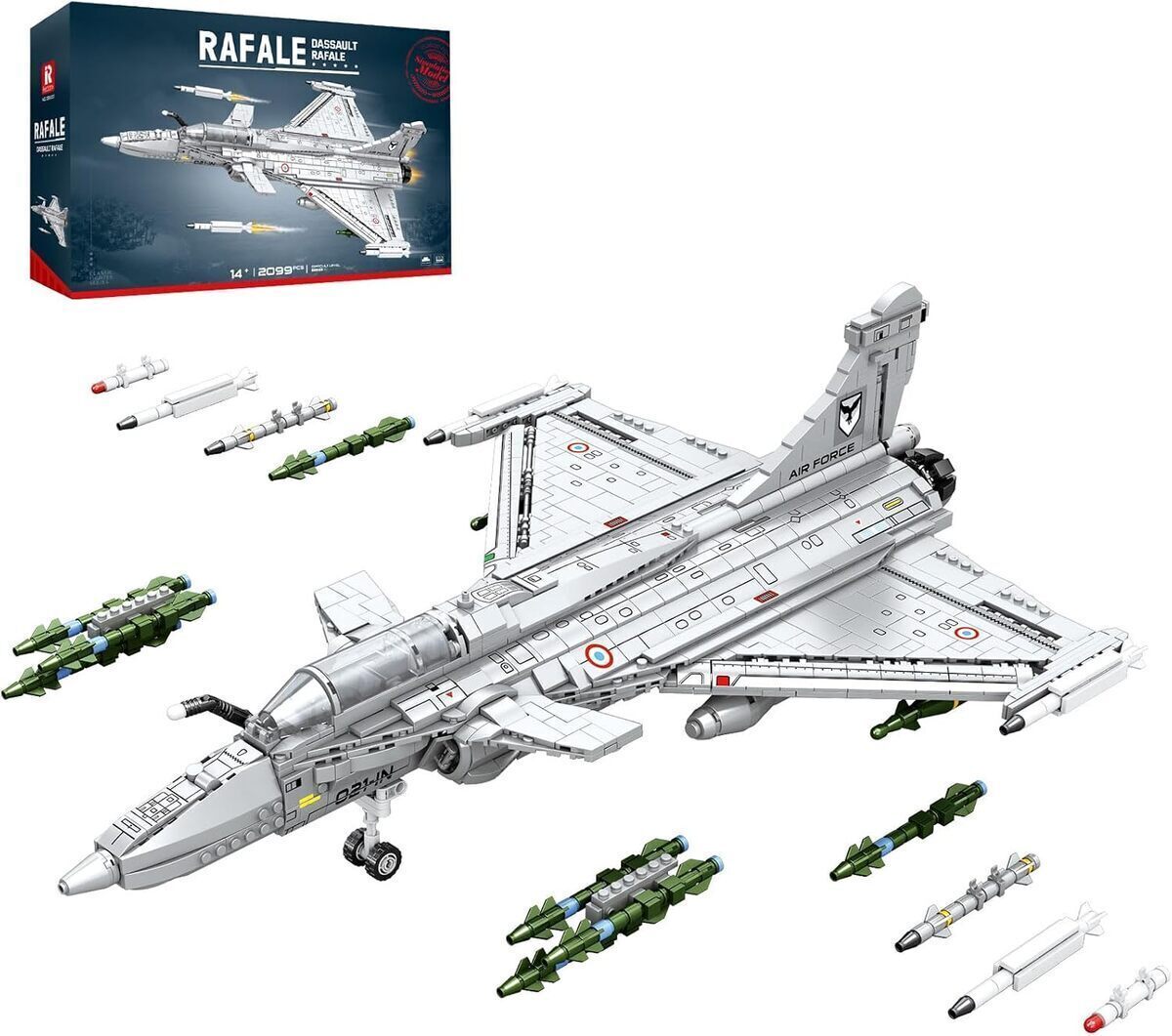 Test du Reobrix 33035 : maquette d'avion de chasse pour adultes
