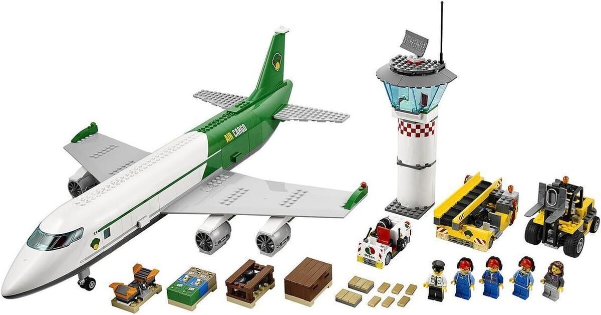 Test du terminal d'aéroport LEGO City 60022
