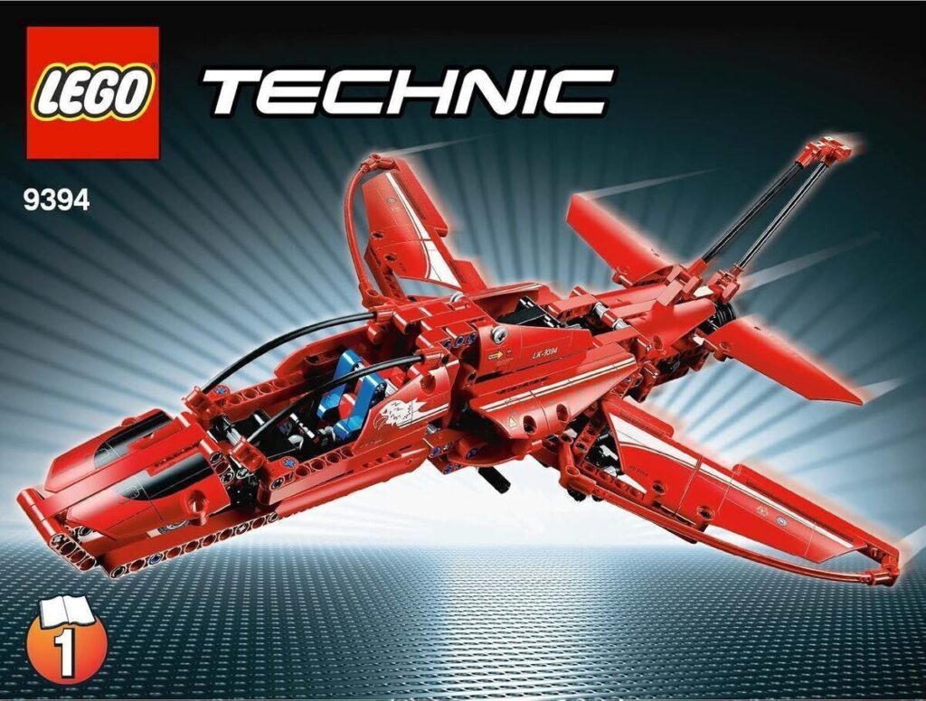 Test : l'avion supersonique LEGO Technic 9394