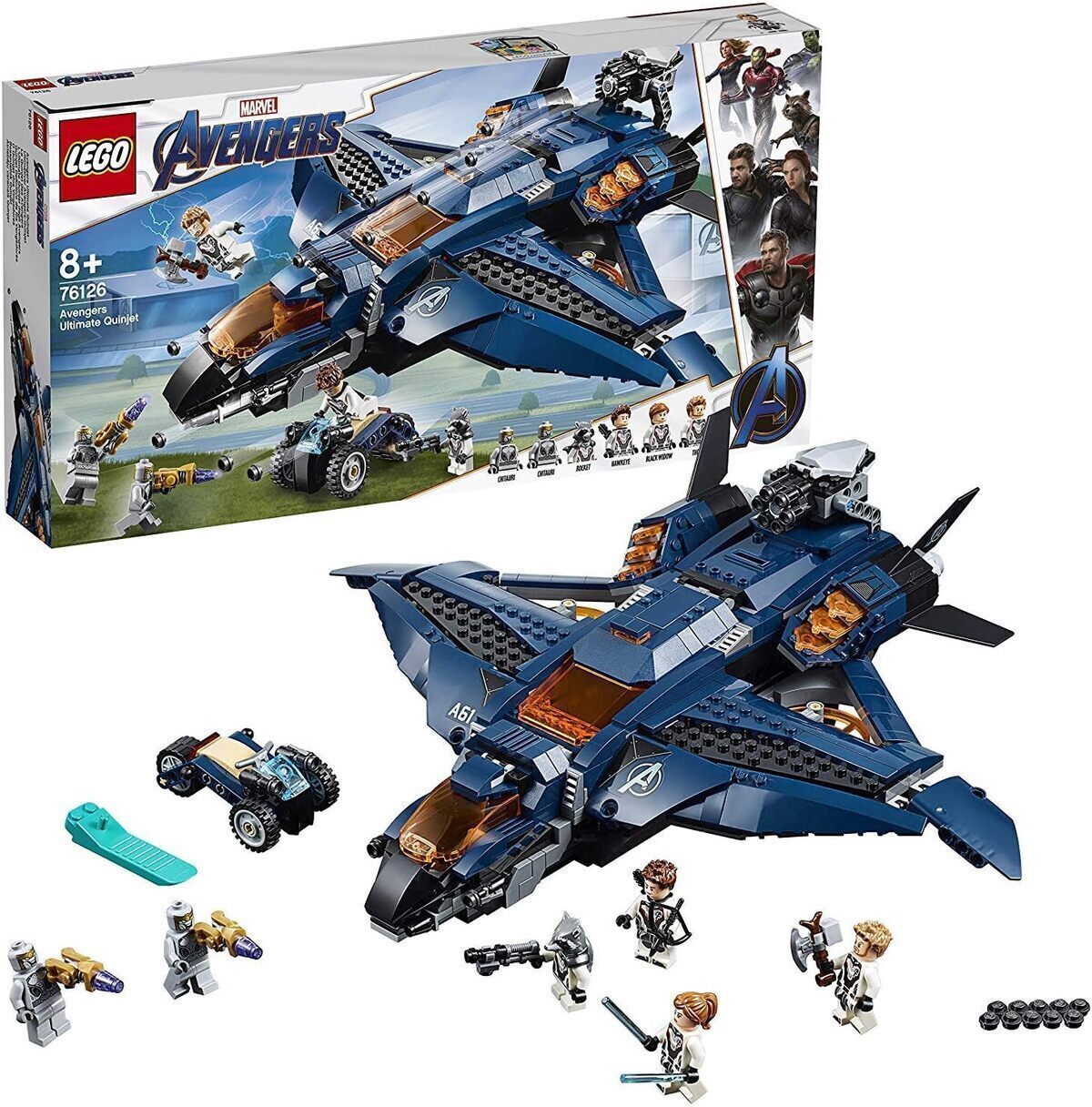Test : le Quinjet des Avengers LEGO Marvel Super Heroes 76126