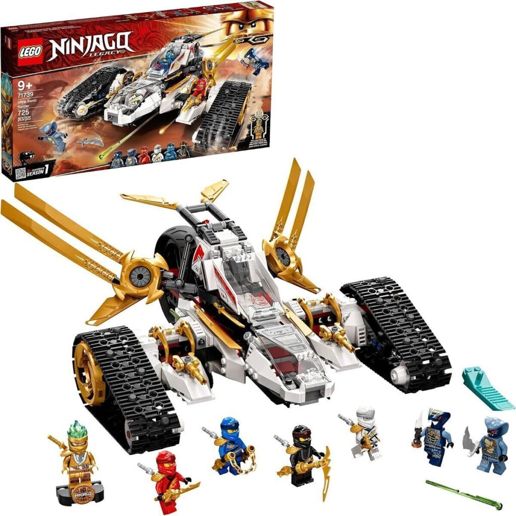 Test : lego Ninjago Legacy Ultra Sonic Raider 71739, 725 pièces