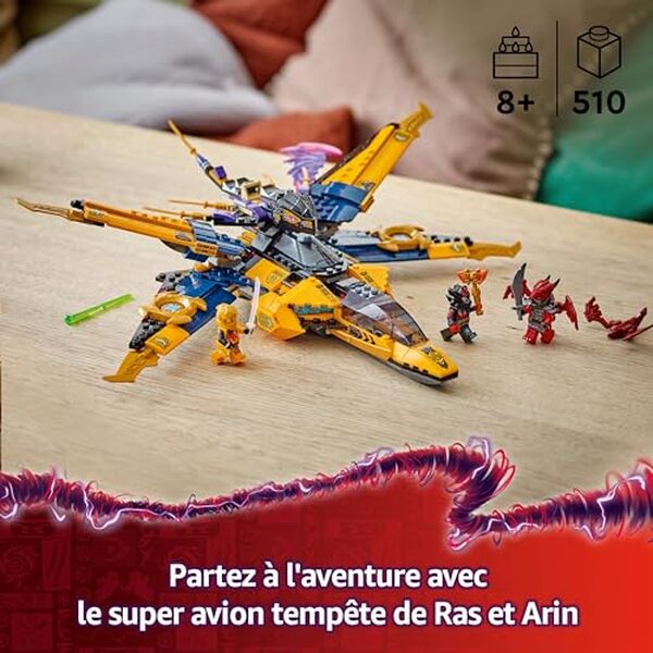 Découvrez notre test complet du Lego Ninjago super avion tempête 71833. Avis, caractéristiques et conseils pour les jeunes constructeurs. Kit idéal pour les fans de Ninjago. 