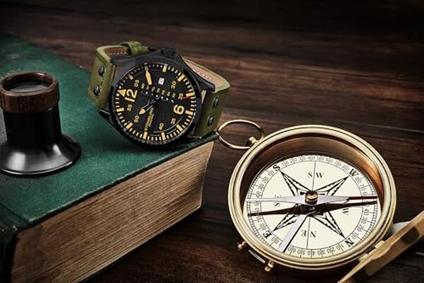 Découvrez notre test complet de la montre aviateur Stuhrling Original en cuir pour homme : design, performance et qualité analysés en détail. 