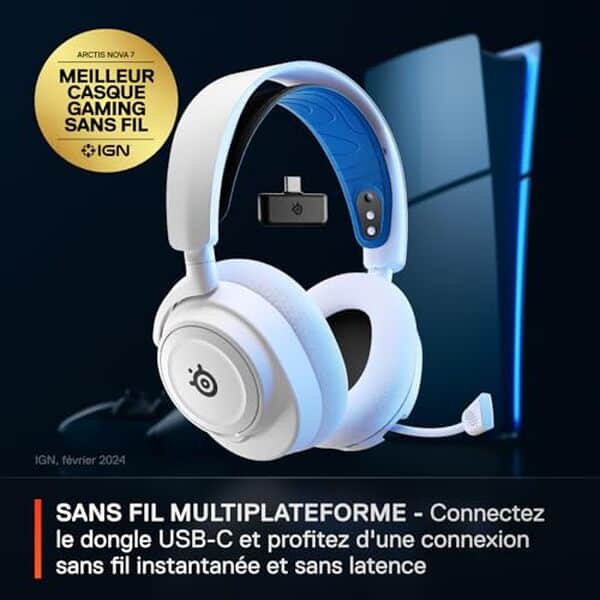 Découvrez notre test complet du SteelSeries Arctis Nova 7P : qualité sonore, confort et compatibilité multi-plateformes pour gamers exigeants.