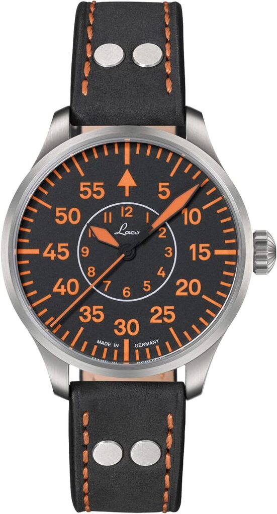 Avis sur la montre d'aviateur automatique Laco, boîtier en acier inoxydable