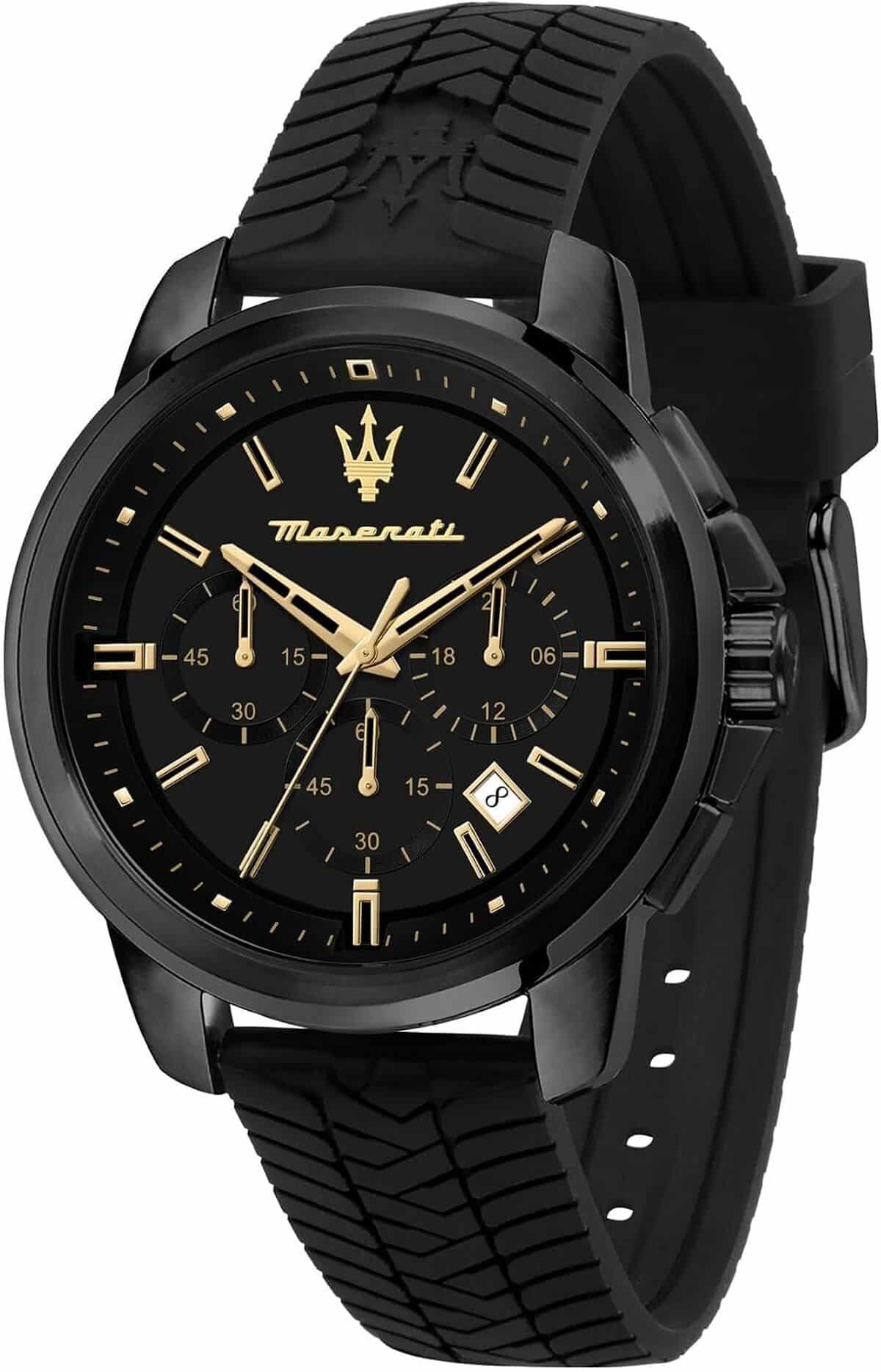 Avis sur la montre Maserati Successo acier et silicone