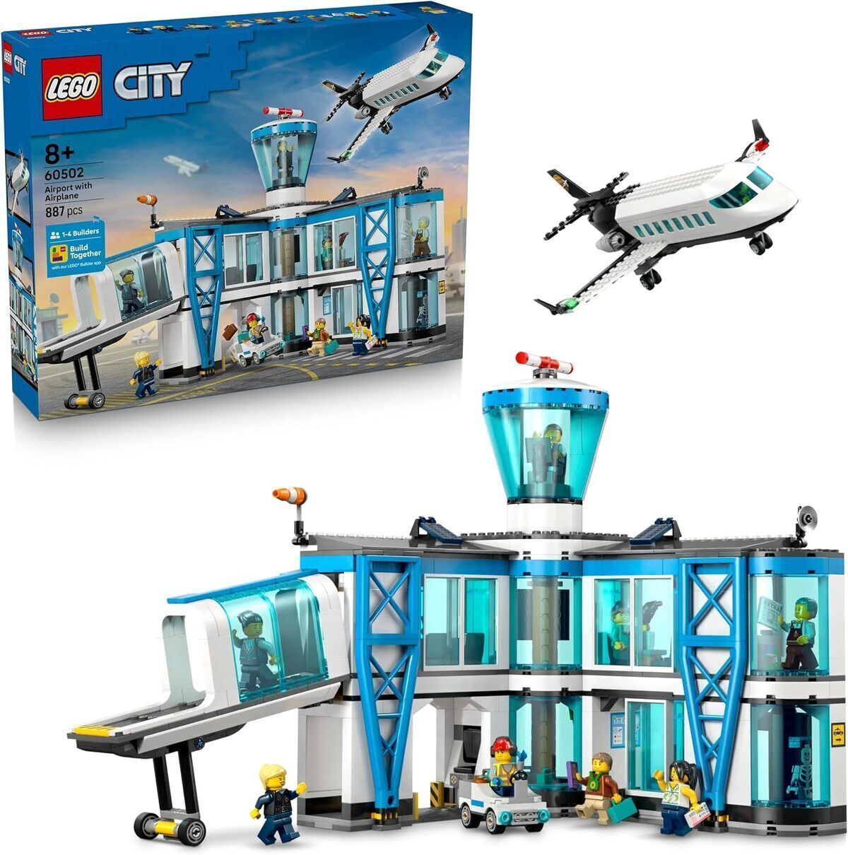 Test de l'aéroport miniature LEGO City 60502