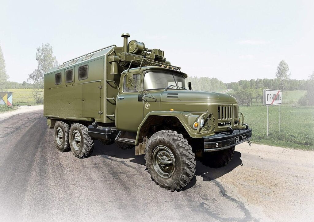Test de l'échelle 1/35 ZiL-131 KShM d'ICM : maquette détaillée de l'armée soviétique