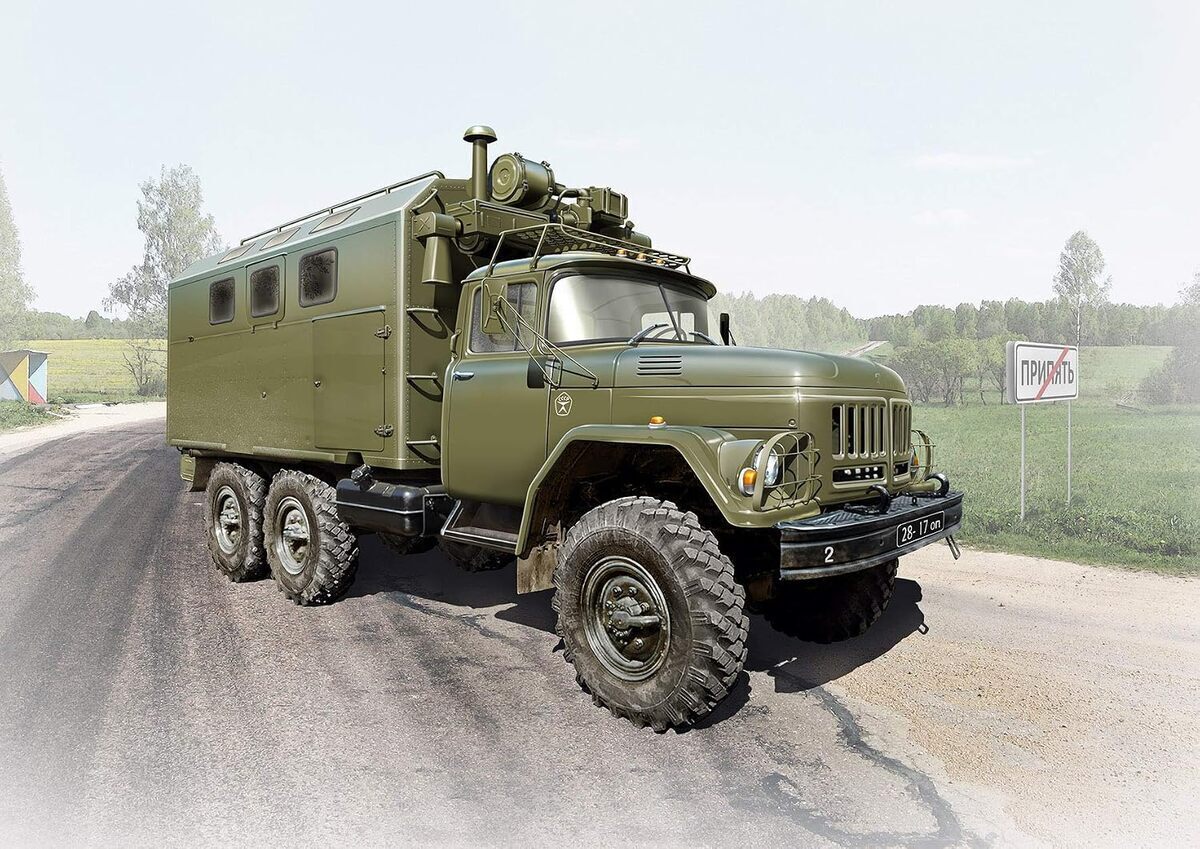 Test de l'échelle 1/35 ZiL-131 KShM d'ICM : maquette détaillée de l'armée soviétique