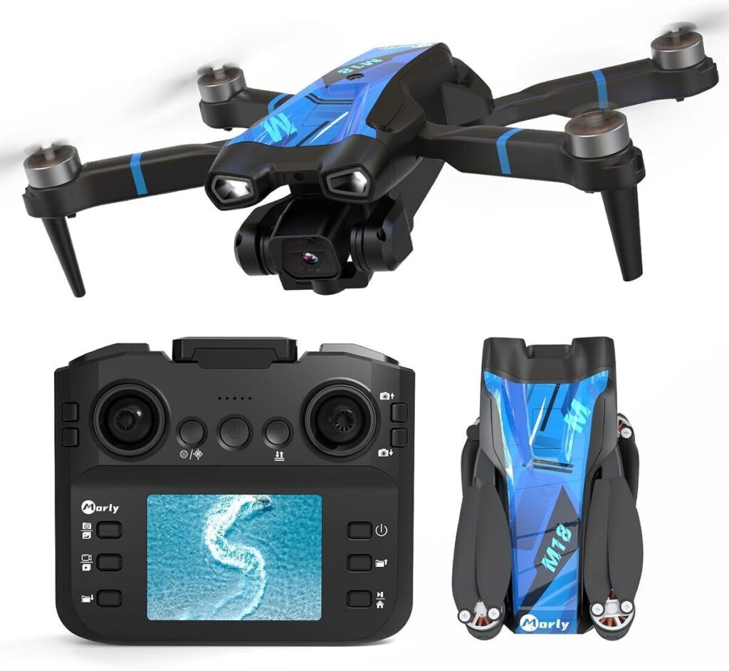 Test du drone M18LCD : caméra 4K et design pliable