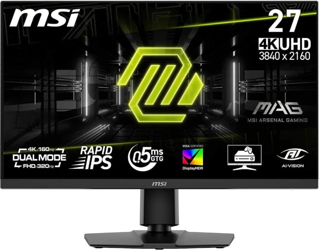 Test : écran gaming MSI MAG 272URDF, performance UHD à 200 Hz