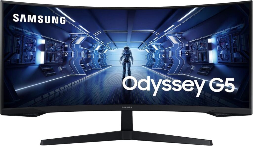 Test écran incurvé Samsung Odyssey G5 34'' 165Hz