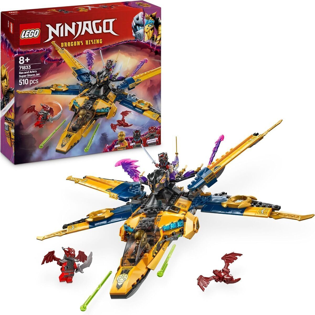 Test : lego Ninjago super avion tempête 71833 pour jeunes constructeurs