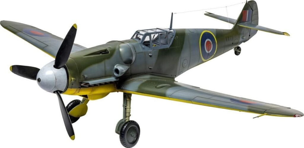 Test : maquette Messerschmitt Bf109G d'Airfix à l'échelle 1/72
